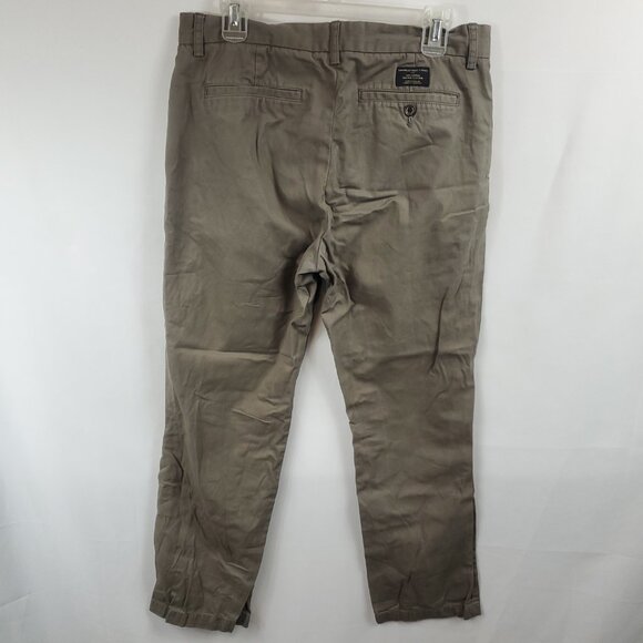 Banana Republic Gavin Mens Tan Khaki Dress Pants Sz 32x30 - Picture 5 of 13